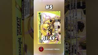 Top 5 Chesnaught Pokemon Cards #shorts #chesnaught #pokemoncards