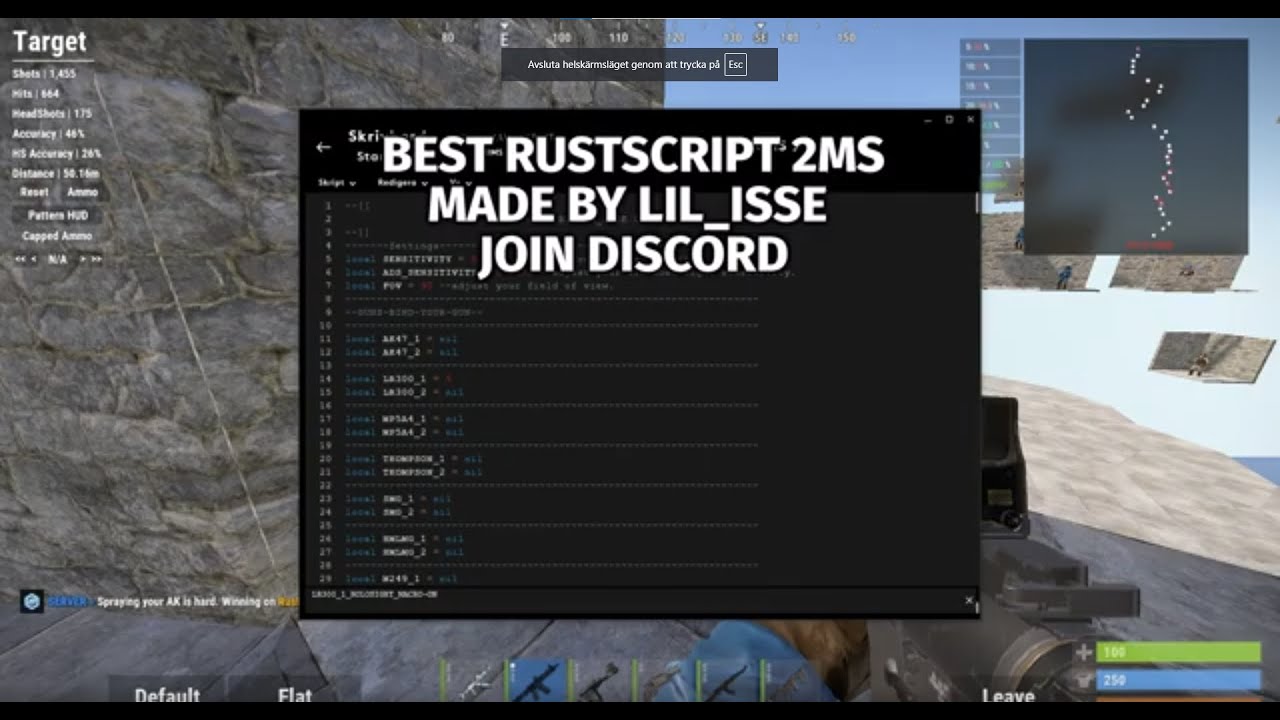 BEST RUST SCRIPT LOGITECH 2MS FREE - YouTube
