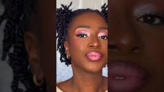PINK lip combo with a little fenty magic