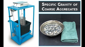 Specific Gravity of Coarse Aggregate // ASTM C127