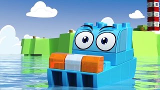Чичиленд - Черный осьминог 🐙 Подводная битва робота с чудовищем - Мультики про машинки Чичиленд - Черный осьминог 🐙 Подводная битва робота с чудовищем - Мультики про машинки