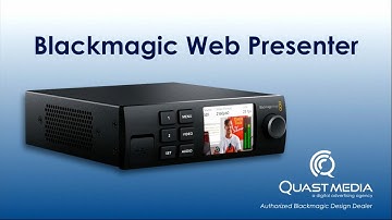 Blackmagic Design Web Presenter Explained