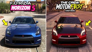 The Crew Motorfest vs Forza Horizon 5 - Physics and Details Comparison