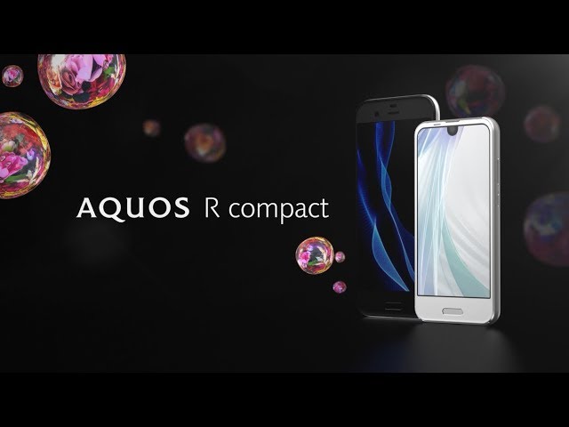 Sharp представила «безрамочный» с трех сторон Aquos R Compact с Oreo. Фото.