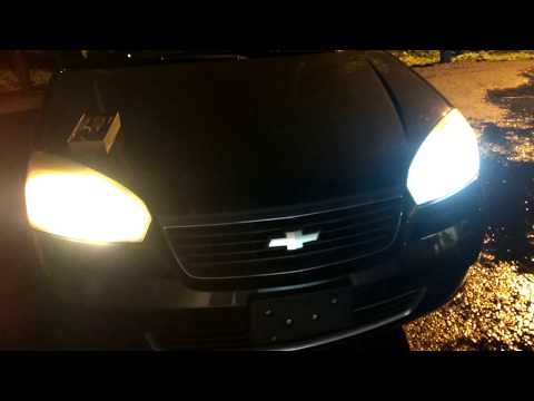 LED Headlight Upgrade 2006 Chevy Malibu