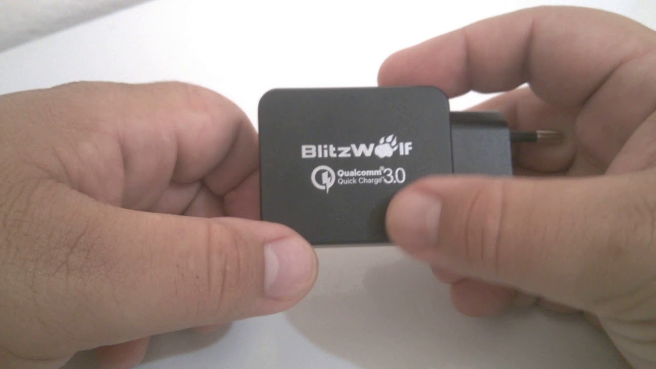 BlitzWolf: Carregador Turbo e Cabo de Dados Nylon Trançado. Os Melhores!!!