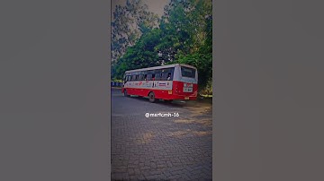 Msrtc ms bus entry in tarakpur bus stand Ahmednagar #bus_shorts #msrtcbus #lalpari #status #Shorts