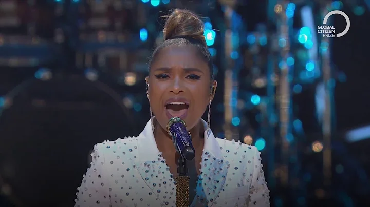 Jennifer Hudson performs Hallelujah | Global Citiz...