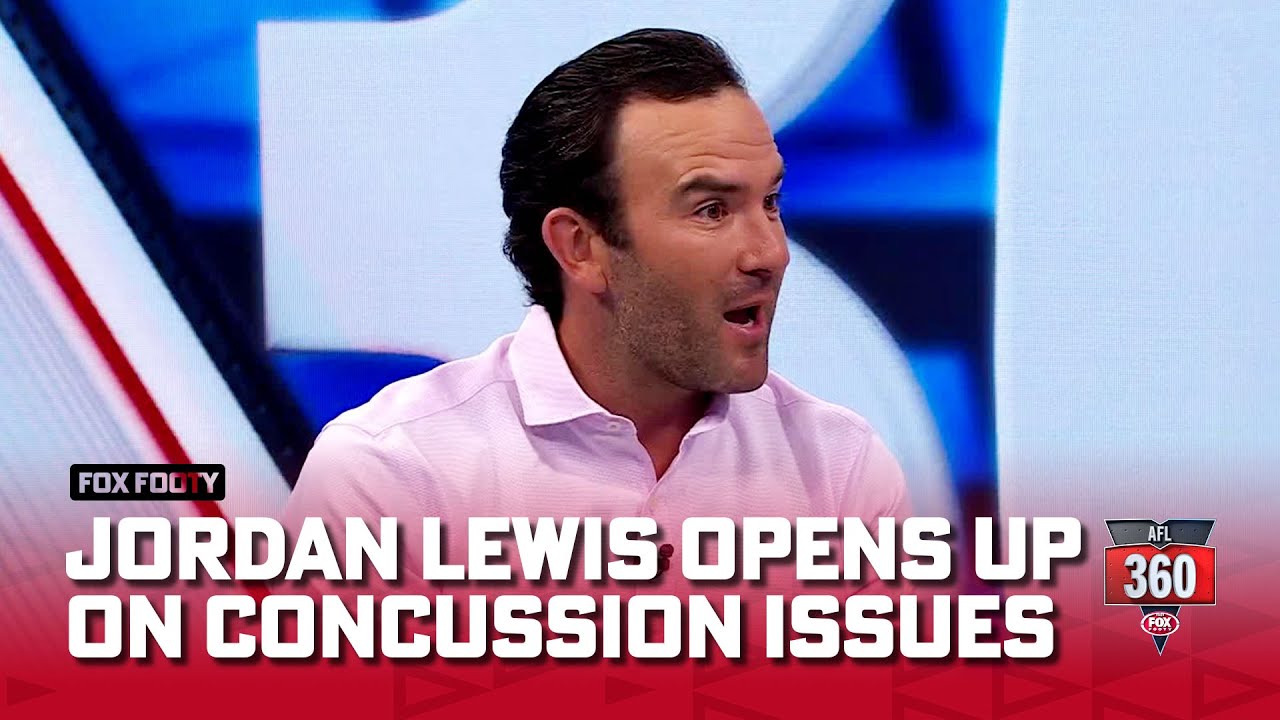 Jordan Lewis throws support behind new concussion protocols AFL 360