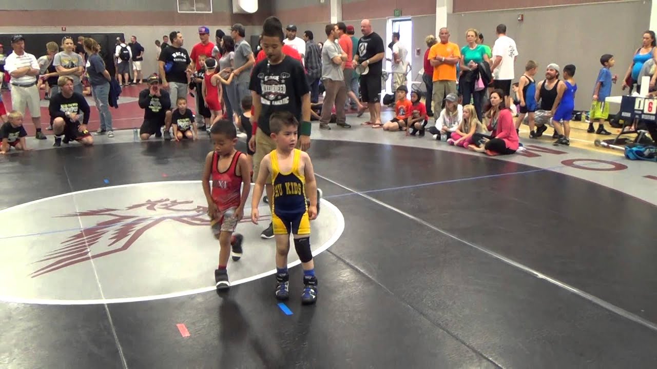 Jr Justus Shell Justus Jr. Wrestling - SAWA Championship Match 1 - YouTube