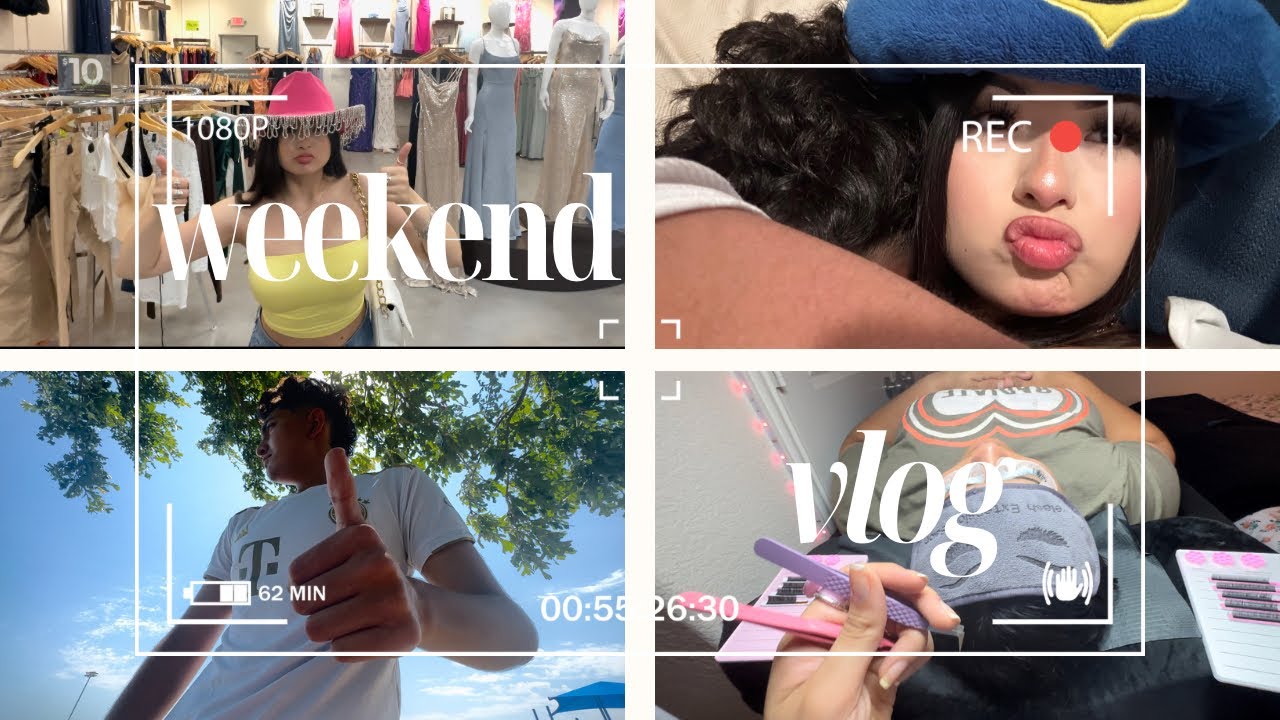 vlogss( soccer game, shopping, sushi, lashes, going out,more)