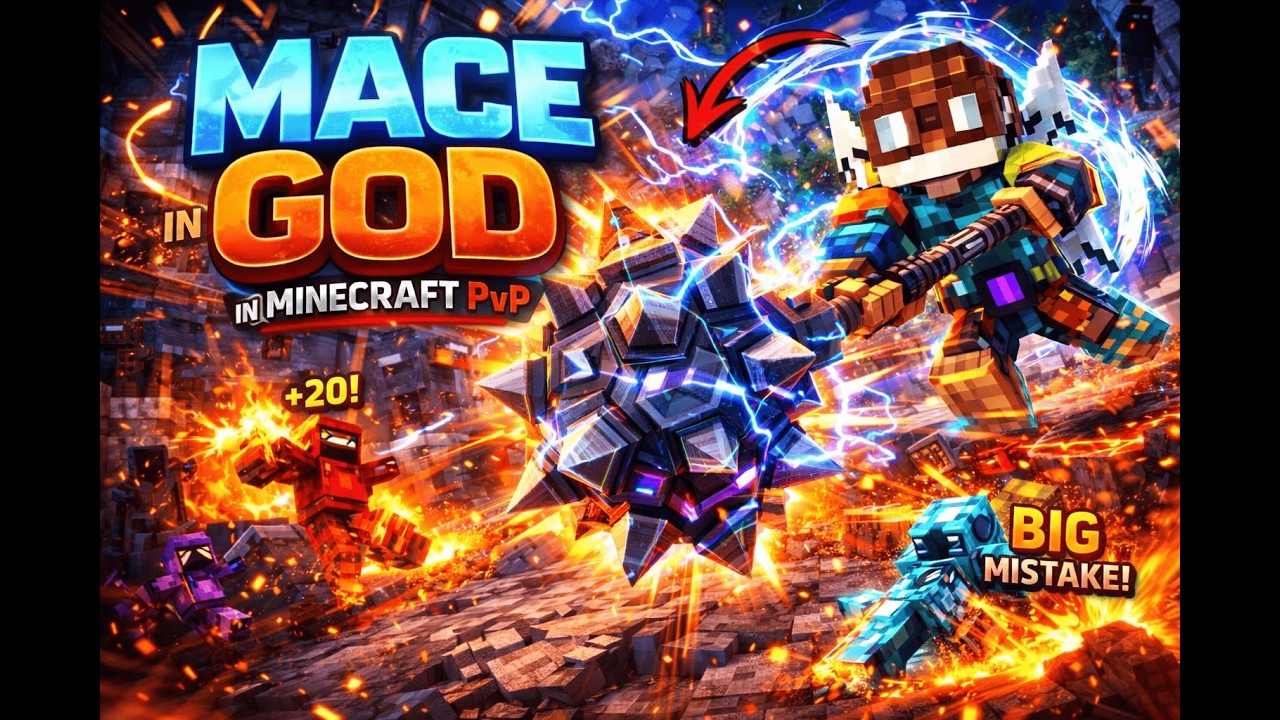 I Mastered the Mace in Minecraft PvP - YouTube