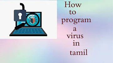 How to program a dangerous computer virus in notepad Tamil (TECH 50)