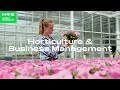 Horticulture  business management  bachelor programma has green academy