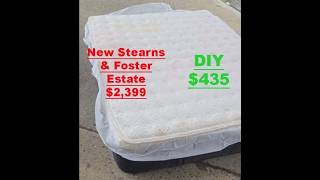 How to Fix a Dip / Sag in a Stearns &amp; Foster or Any Other Brand Mattress | Don&#39;t Buy A New Mattress!