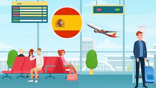 Airport, learn Spanish - useful words and phrases in Spanish at the airport