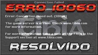How to Fix Error 10060 (Fixed IP) - AXB Tibia