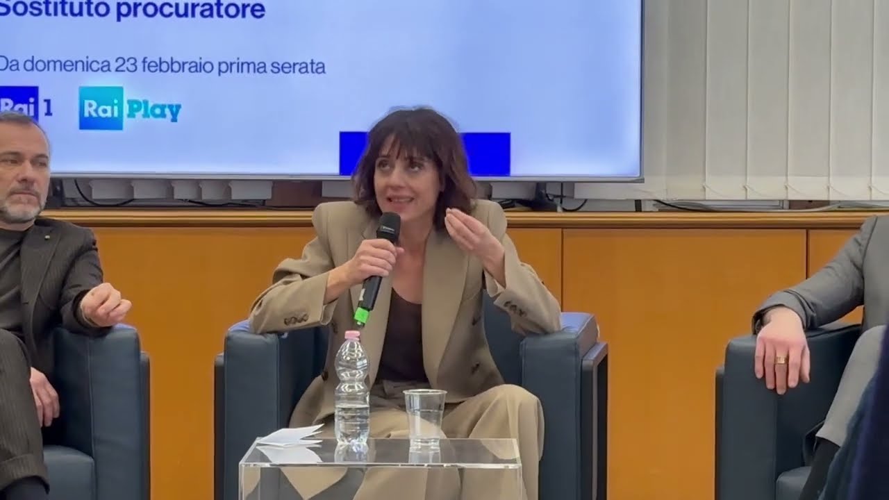 Imma Tataranni - Conferenza stampa della quarta stagione con Vanessa Scalera e tutto il cast