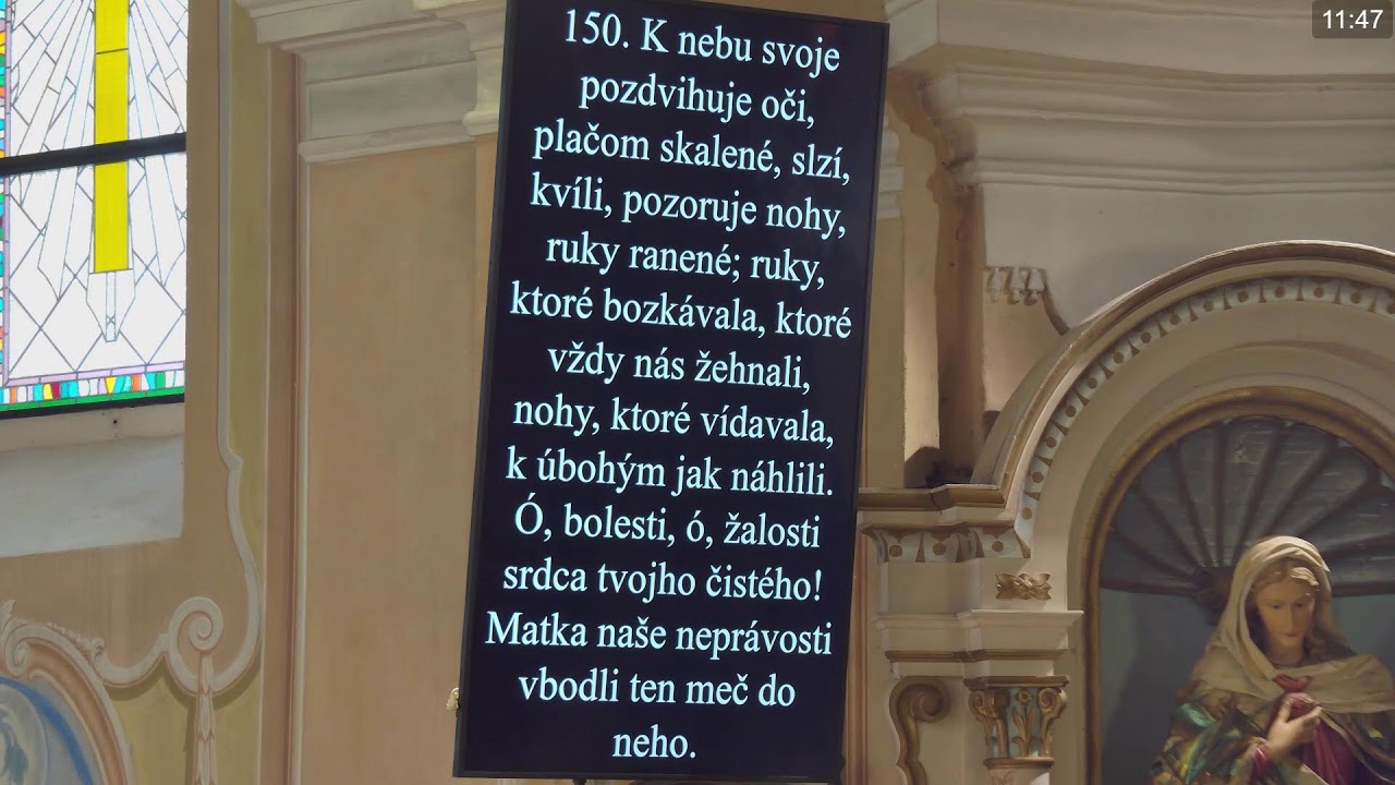 22.2.2026 - sv. omša - 1. pôstna nedeľa