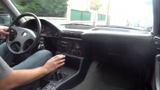 BMW 525 i E 34 Driving