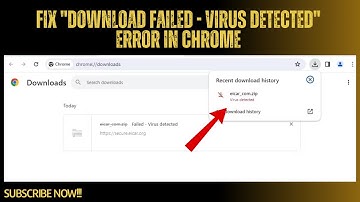 Fix "Download Failed - Virus Detected" Error in Chrome | Windows 10/11