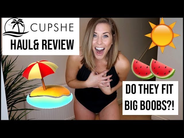 Does Cupshe Fit BIG BOOBS?! Cupshe Haul & Review