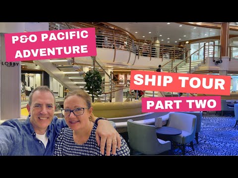 P&O Pacific Adventure Ship Tour - Lower Decks Video Thumbnail