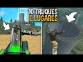 TOP 10 TRUQUES E LUGARES COM O LANÇADOR MESTRE EM 24 HORAS FREE FIRE