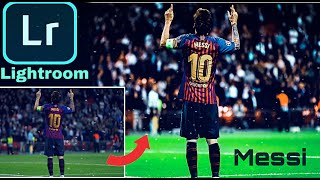 Ligtroom Tutorial- How to edit and perfect effect in Lionel Messi image.(part-6) screenshot 4