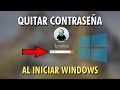 Cómo quitar contraseña de Inicio de Windows 10 - 2022