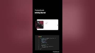 infinity scroll in css #webwithcode @webwithcode #viral #code #codes #coder