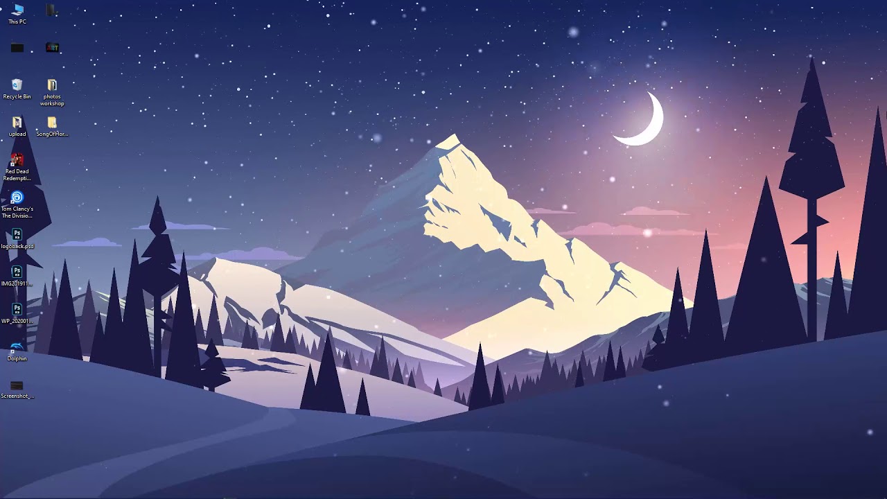 nature Mountains 4K live wallpaper free - YouTube