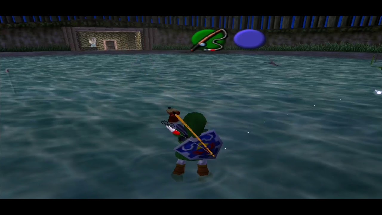 Zelda Ocarina of time N64 18 Escama dorada YouTube