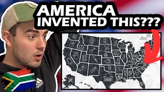 South African Reacts: The Best Invention From Each US State