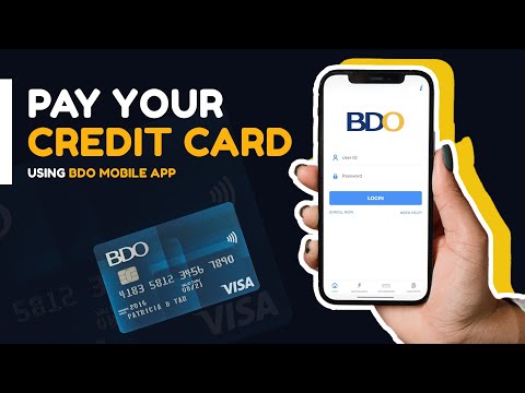 How to Pay Your Credit Card Using BDO Mobile App - TAGALOG