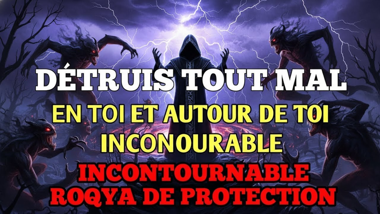 ROQYA DE PROTECTION INCONTOURNABLE POUR DÉTRUIRE TOUT MAL EN TOI ET AUTOUR DE TOI