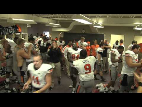 "Teach Me How to Gundy" - #7 Oklahoma State at #8 Texas A&M Postgame Celebration