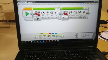 Moving the robot in a square path