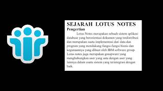 Aplikasi Lotus Notes || Maxi Project Sistem Terdistribusi screenshot 2