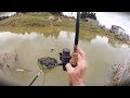 Winter Fishing with a Float and Maggots