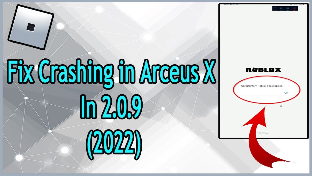 How To Fix Crashing In Arceus X In 2.0.9 (2022) - YouTube