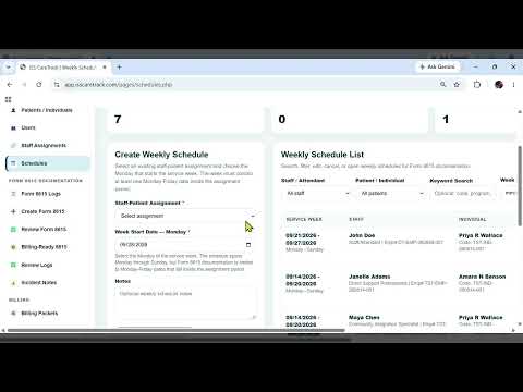Thumbnail: How to Create Weekly Schedules