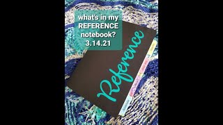 What's In My Reference Notebook? | 3.14.21 | Functional Planning | Architect Destiny