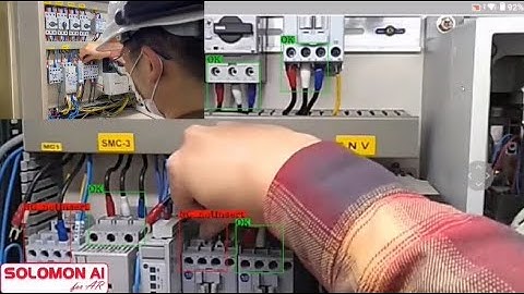 Electrical Wiring Inspection Using AR + AI | META-aivi