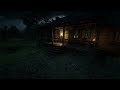 Night Rain and Thunderstorm with Emotional LoFi Piano Music for Relaxation