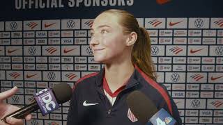Post-Match Mixed Zone | Tara McKeown | USWNT vs. Canada
