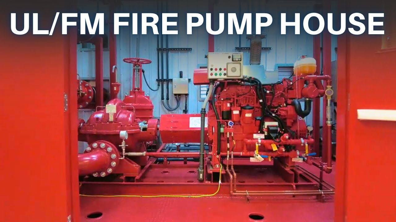 UL/FM-certified Fire Pump House | Ruhrpumpen
