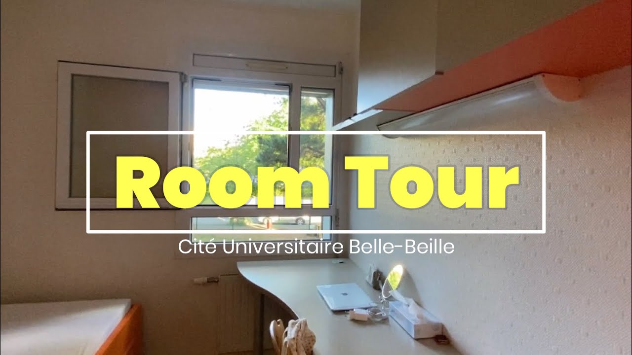 Room Tour Cité Universitaire Belle Beille Angers France YouTube