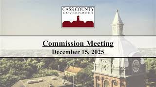 Commission Meeting 12/15