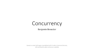 2.3 Concurrency
